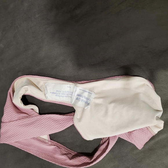 Chelsea28 Banded Texture Bikini Bottoms SZ Med - Picture 3 of 6